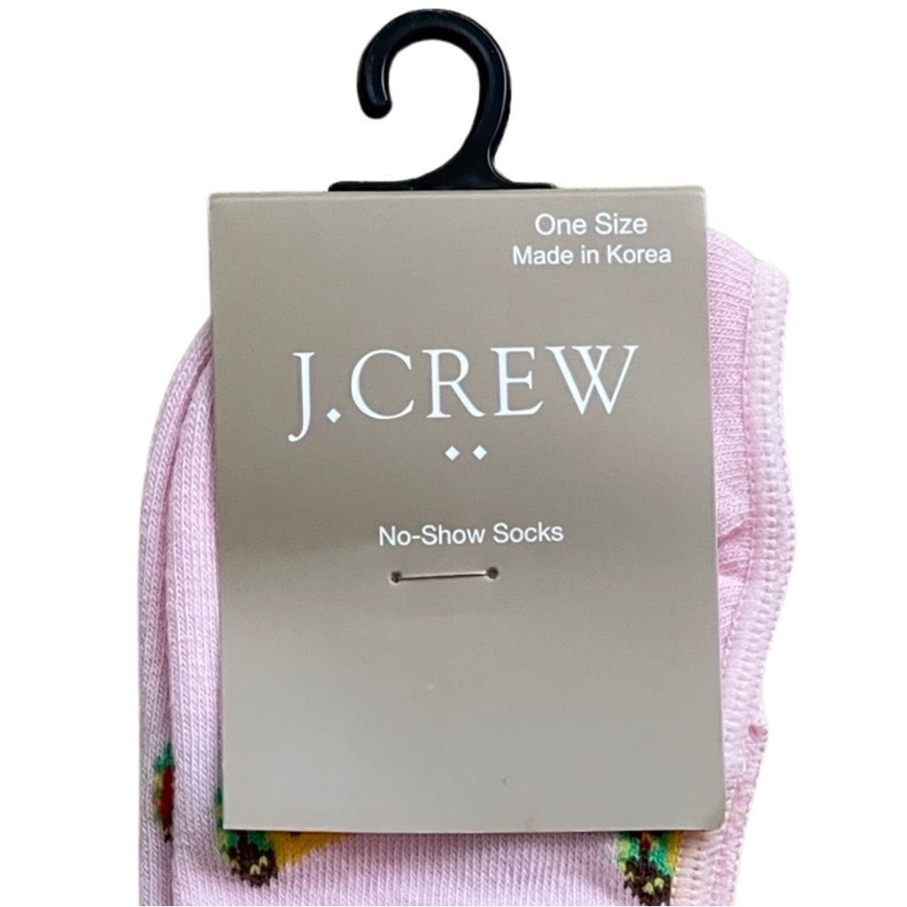 J. Crew “Taco” No Show Socks OSFM - Picture 4 of 5